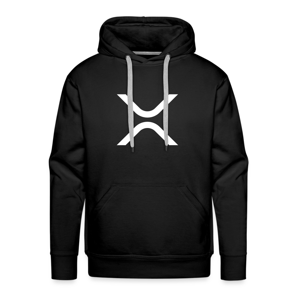 Männer Hoodie XRP - Schwarz