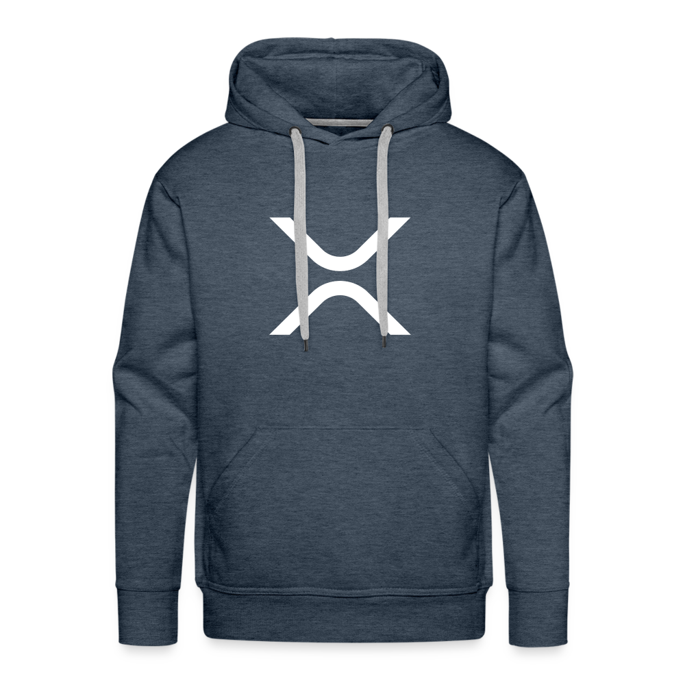 Männer Hoodie XRP - Jeansblau