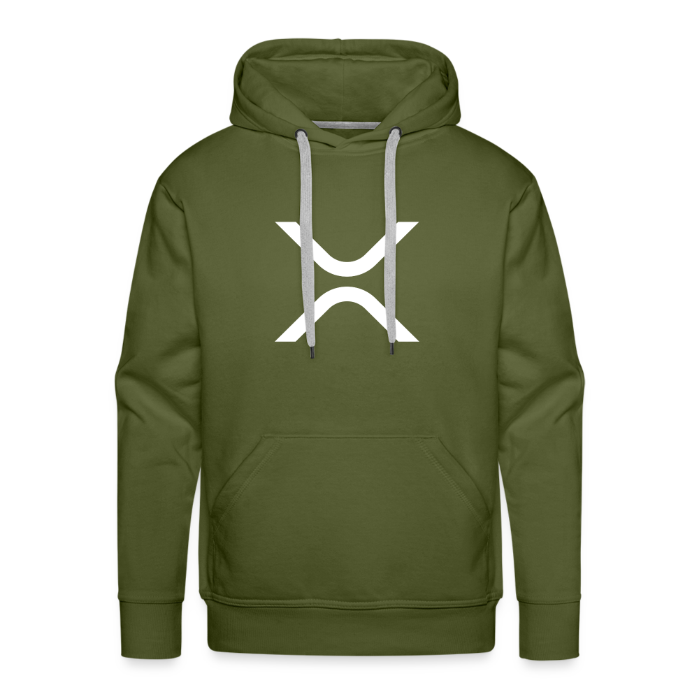 Männer Hoodie XRP - Olivgrün