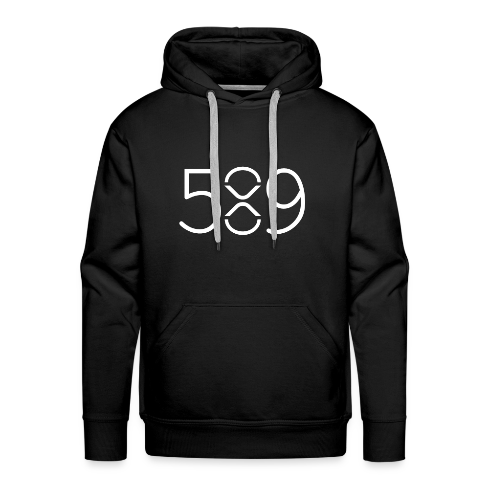 Männer Hoodie 589 XRP - Schwarz