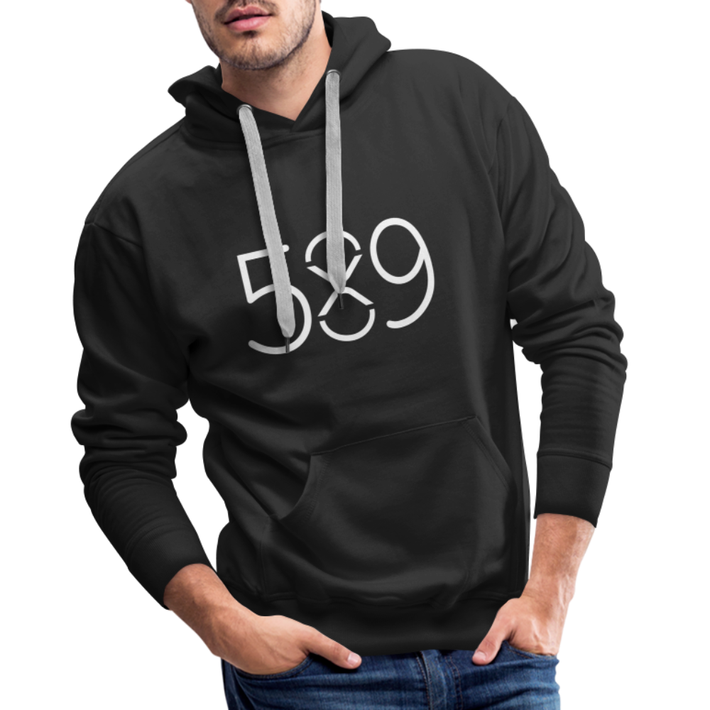 Männer Hoodie 589 XRP - Schwarz