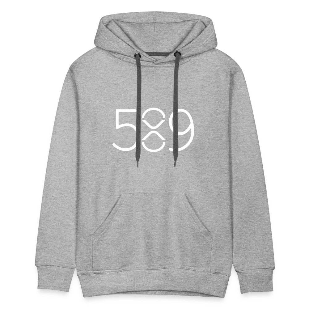 Männer Hoodie 589 XRP - Grau meliert