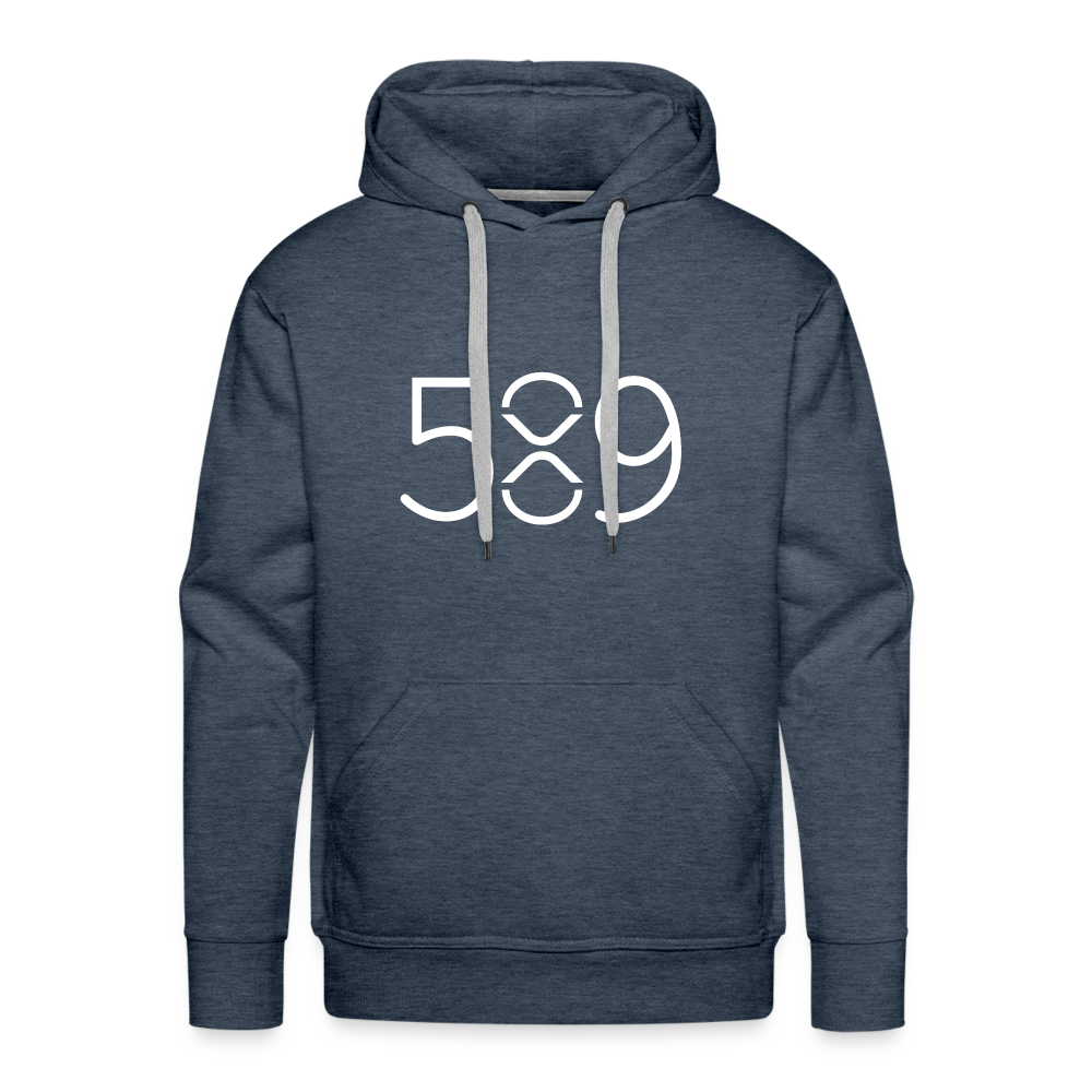 Männer Hoodie 589 XRP - Jeansblau
