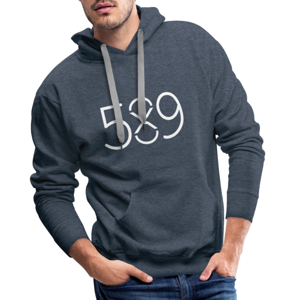 Männer Hoodie 589 XRP - Jeansblau