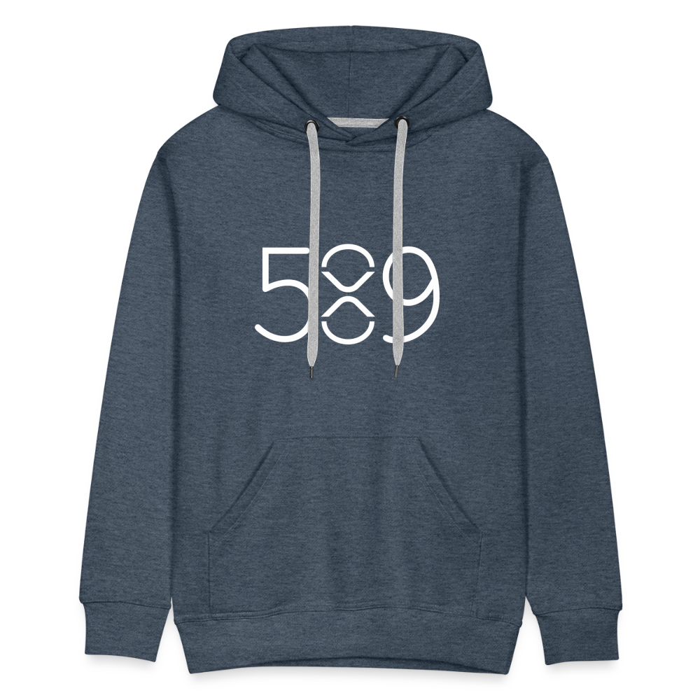 Männer Hoodie 589 XRP - Jeansblau