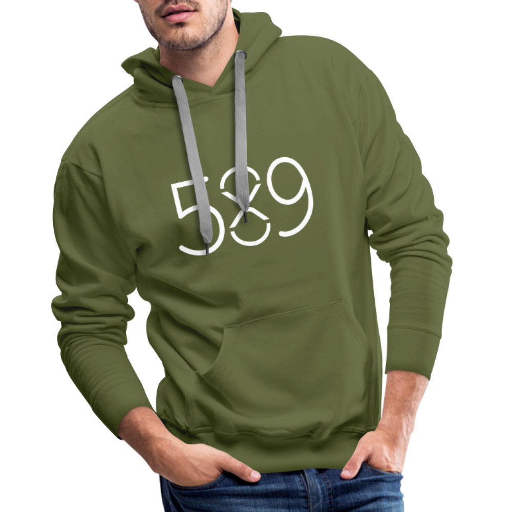 Männer Hoodie 589 XRP - Olivgrün