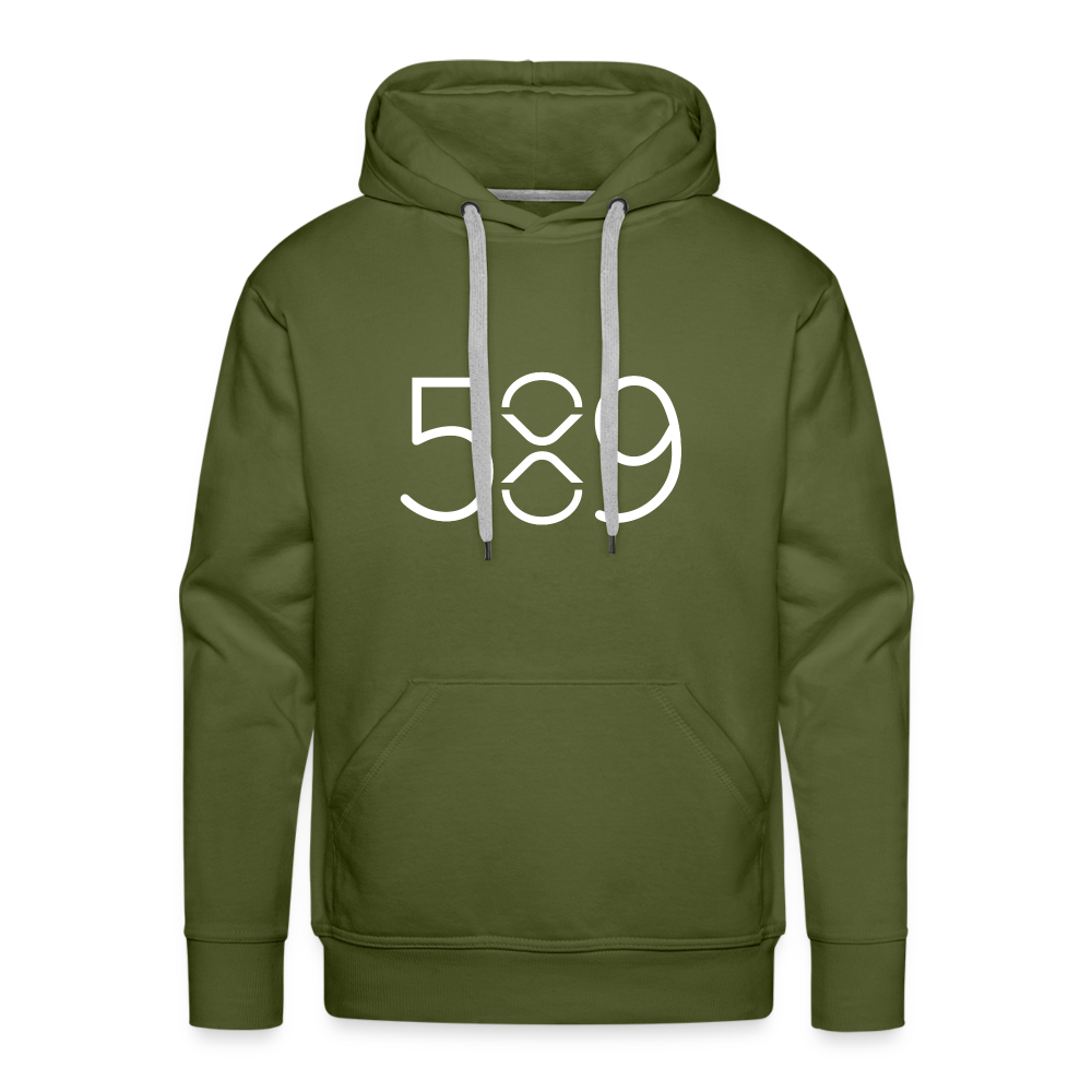 Männer Hoodie 589 XRP - Olivgrün