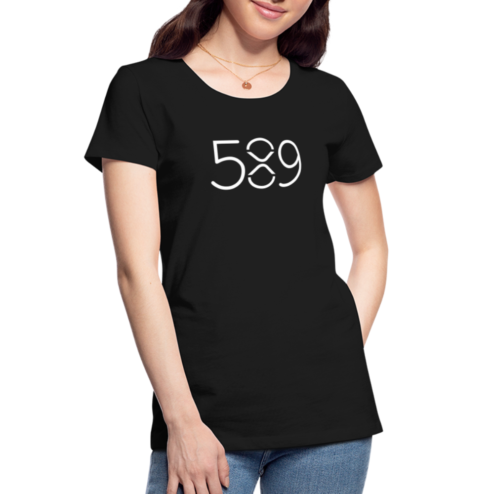 Damen T-Shirt 589 XRP - Schwarz