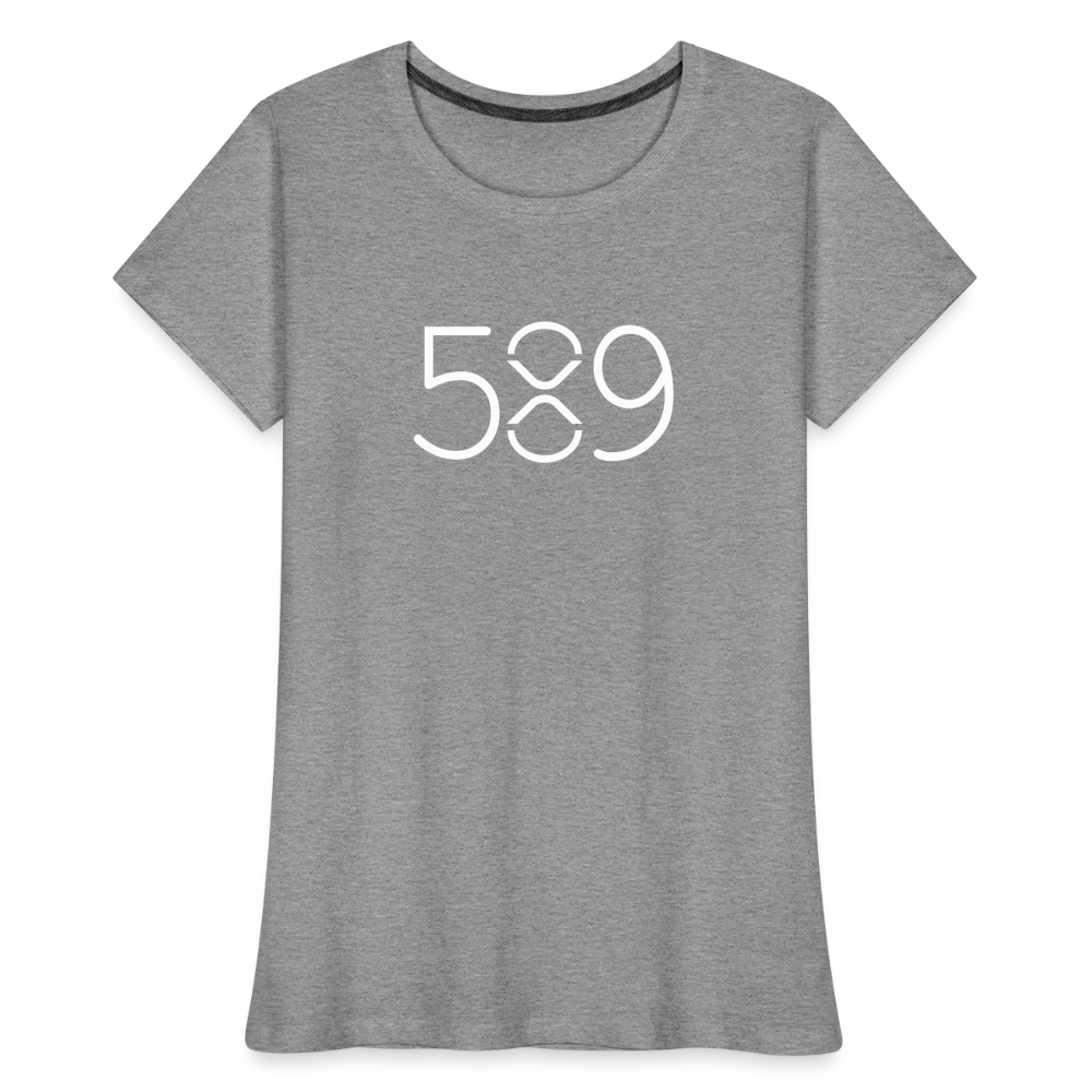 Damen T-Shirt 589 XRP - Grau meliert