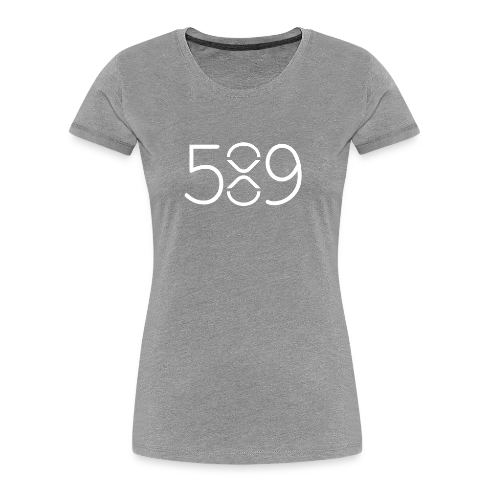 Damen T-Shirt 589 XRP - Grau meliert