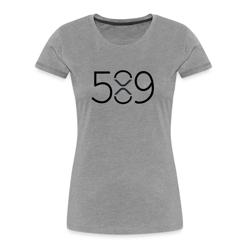 Damen T-Shirt 589 XRP - Grau meliert