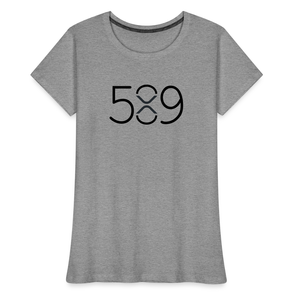 Damen T-Shirt 589 XRP - Grau meliert