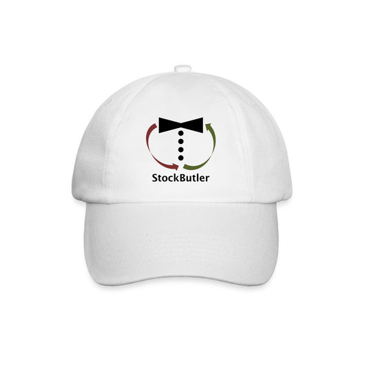 Baseball Cap - white/white