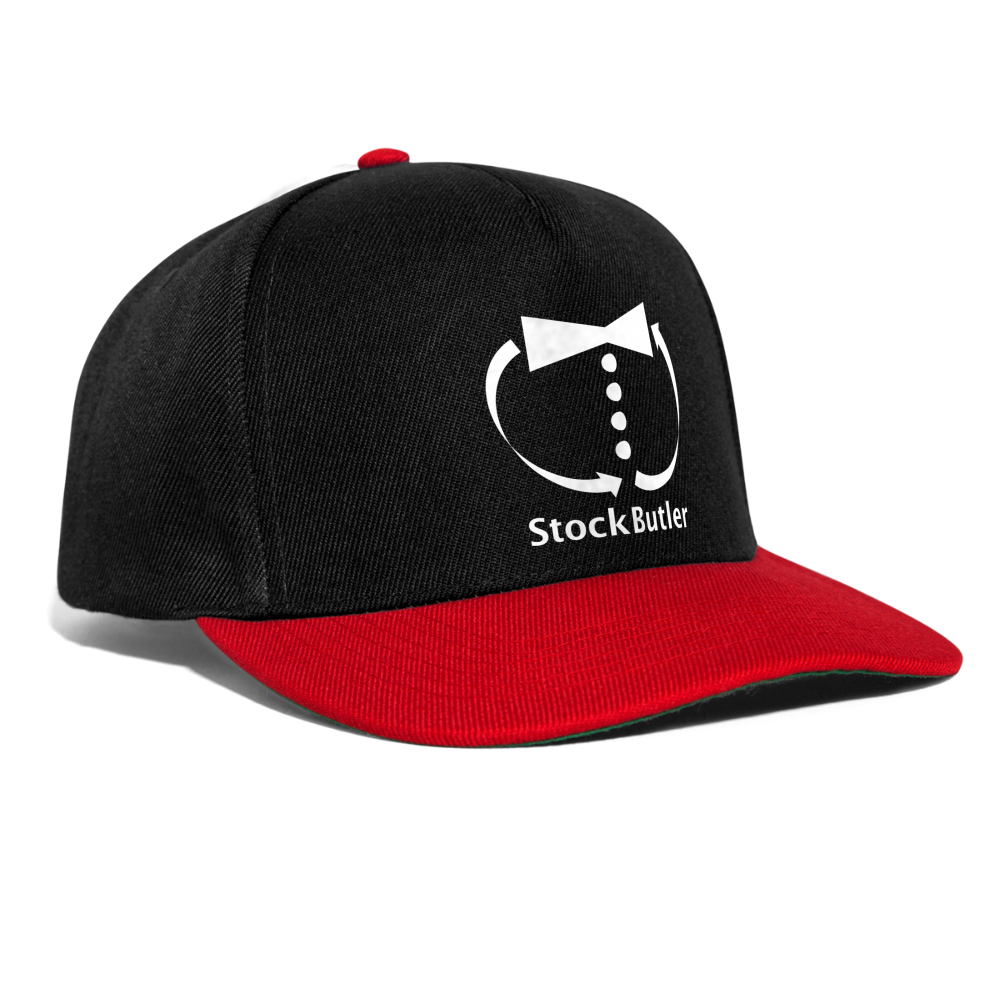 Snapback Cap - Schwarz/Rot