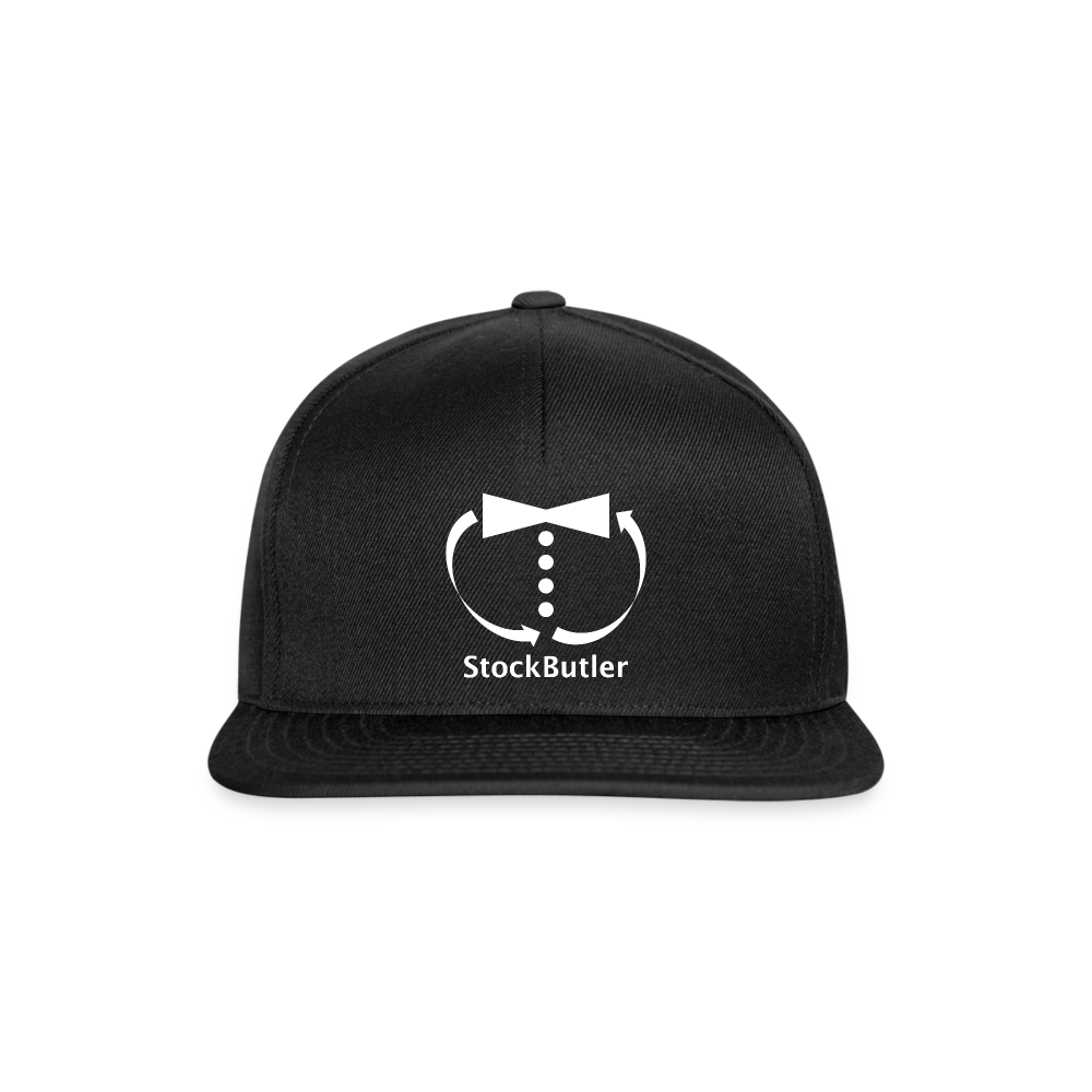 Snapback Cap - Schwarz/Schwarz