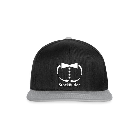 Snapback Cap - Schwarz/Grau