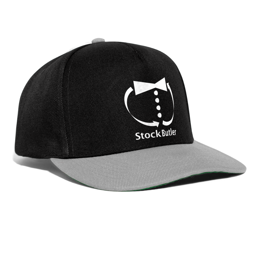 Snapback Cap - Schwarz/Grau