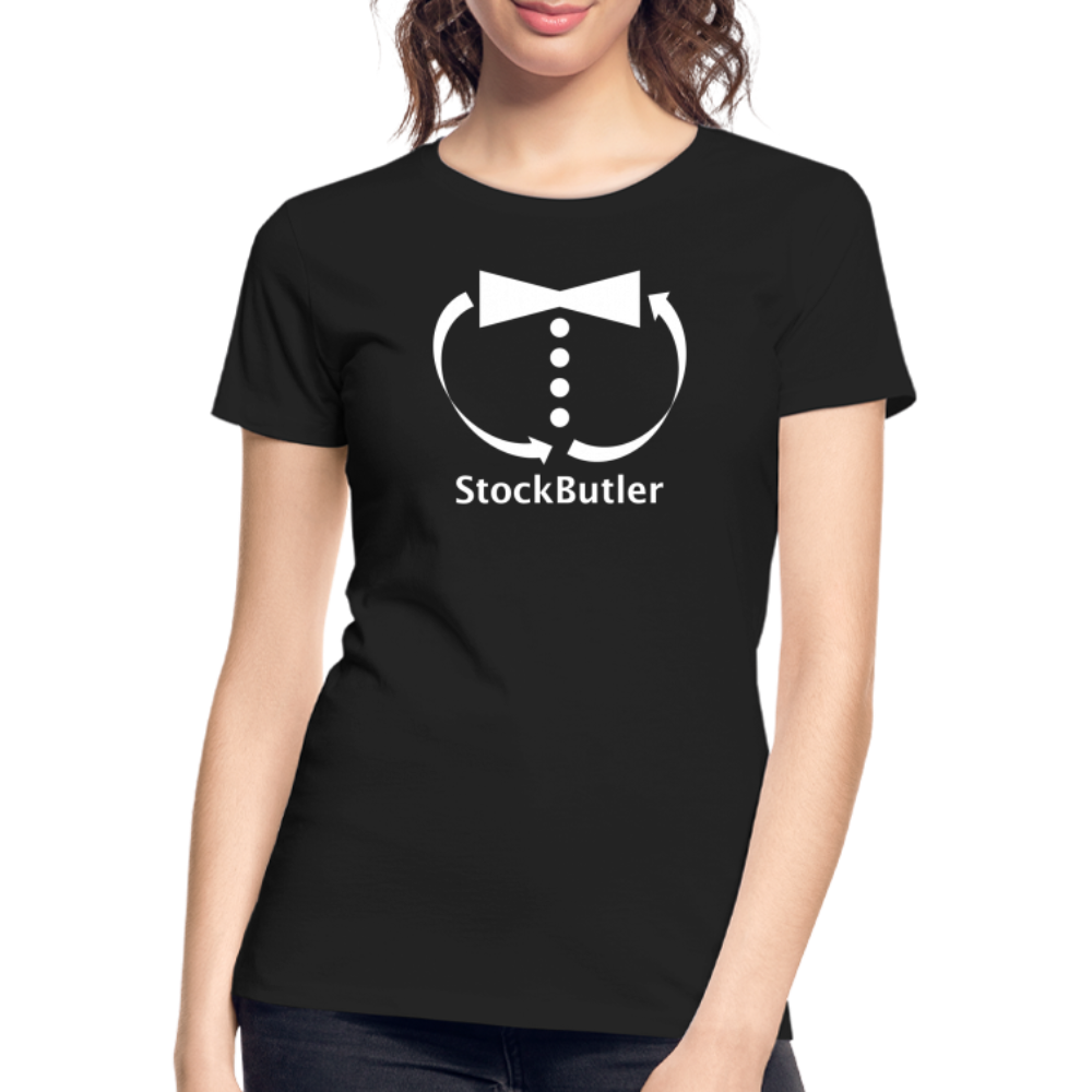 Frauen Premium Bio T-Shirt - Schwarz