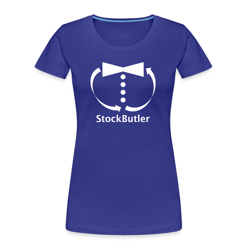 Frauen Premium Bio T-Shirt - Königsblau
