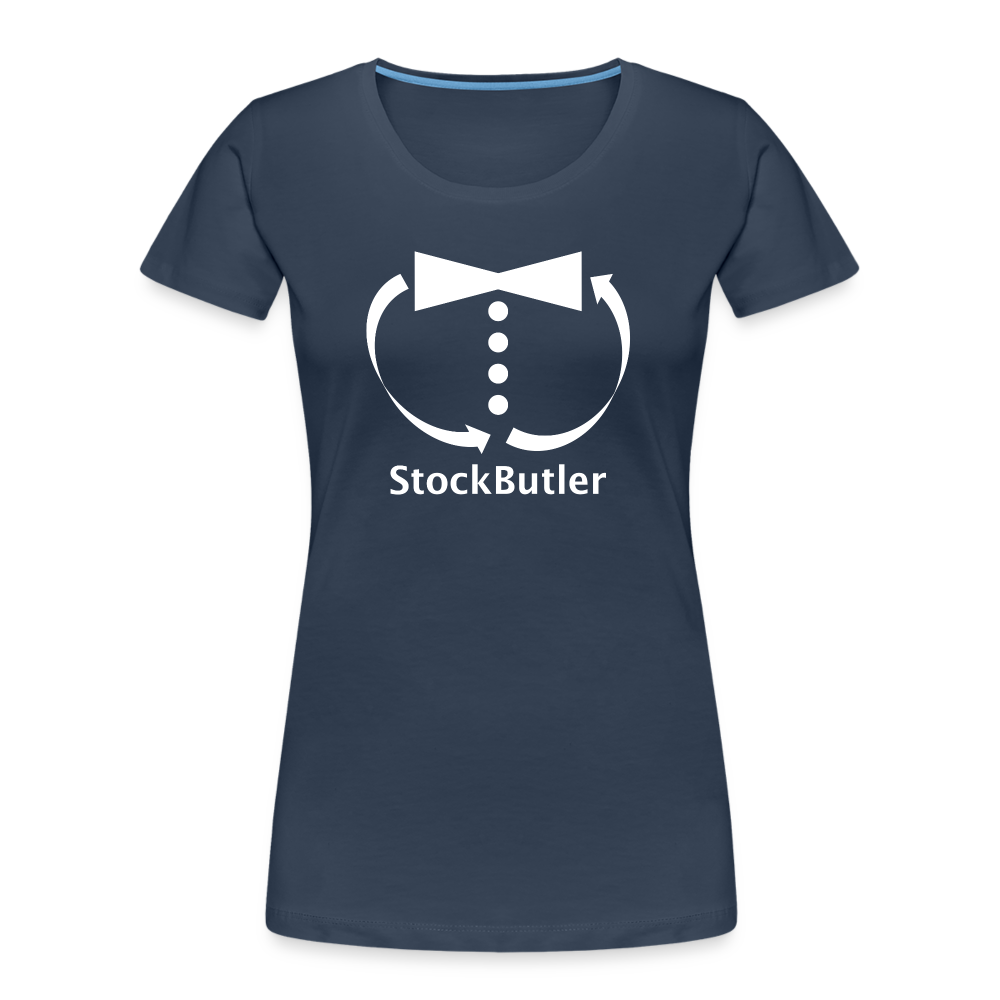 Frauen Premium Bio T-Shirt - Navy